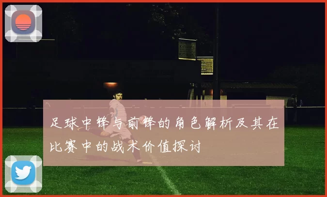 足球中锋与前锋的角色解析及其在比赛中的战术价值探讨